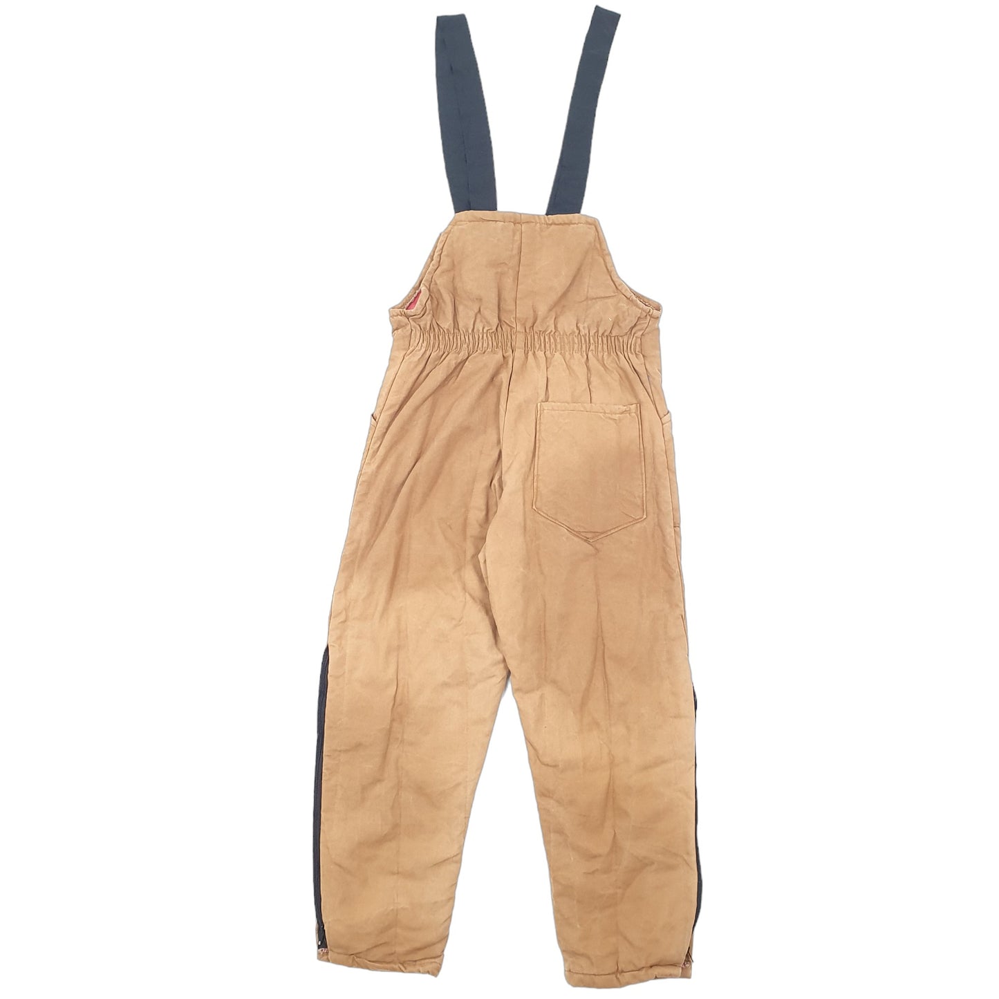 Mens Duck Unbranded Workwear Insulated Carpenter Vintage Made in USA Dungaree Trousers