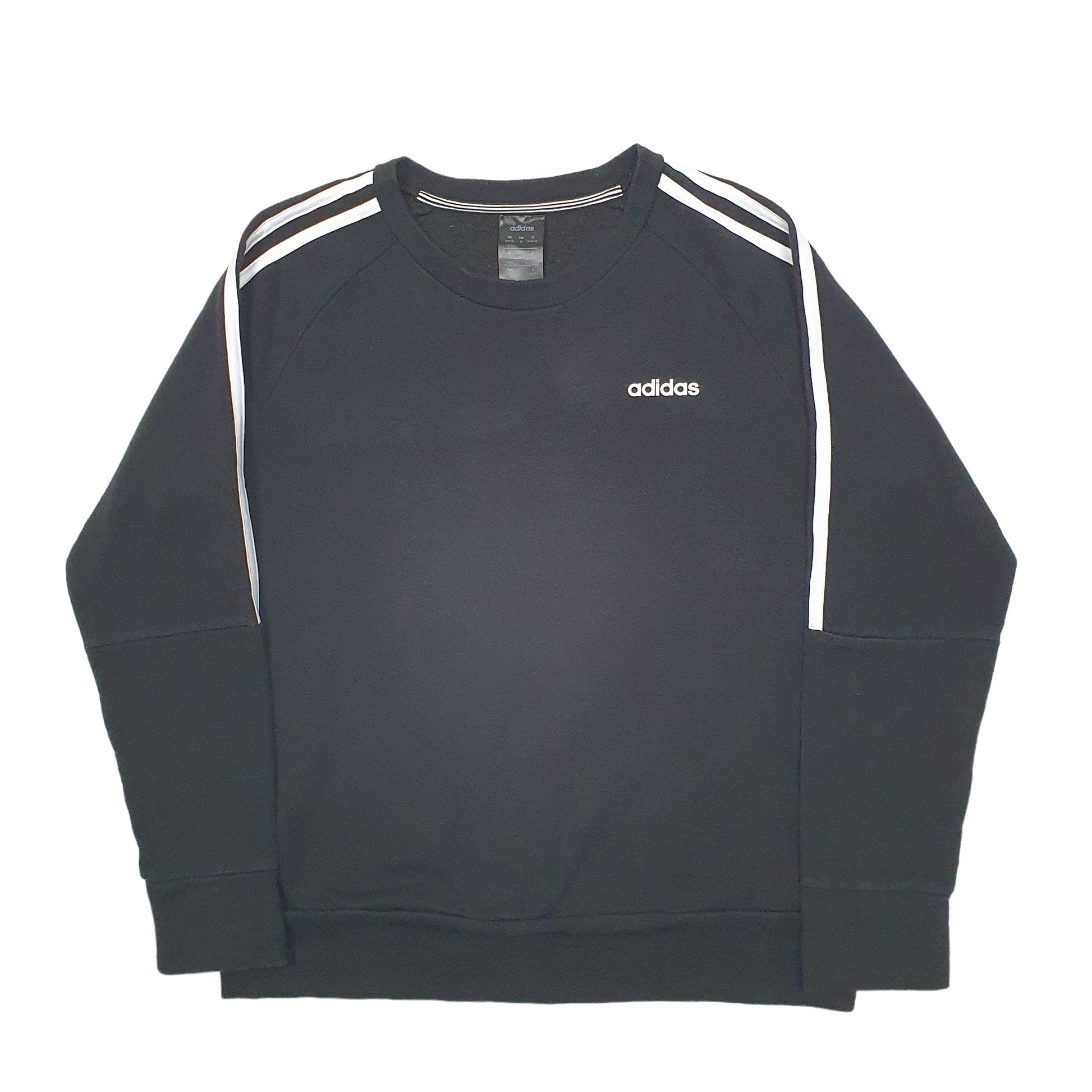 Mens Black Adidas  Crewneck Jumper