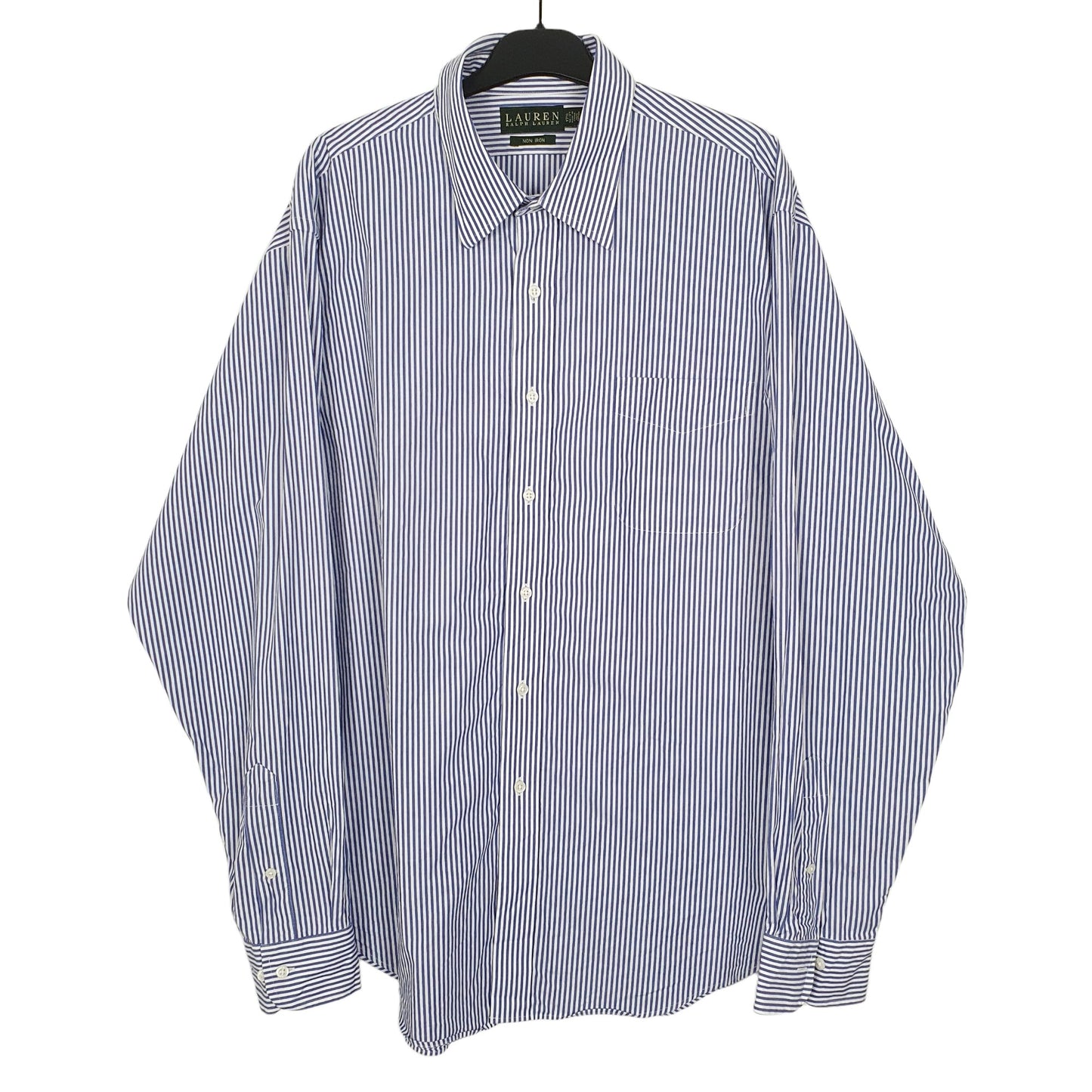 Ralph Lauren Long Sleeve Regular Fit Striped Shirt Blue