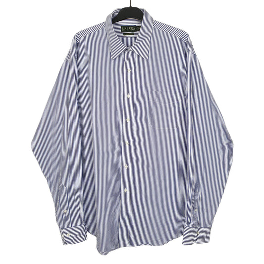 Ralph Lauren Long Sleeve Regular Fit Striped Shirt Blue