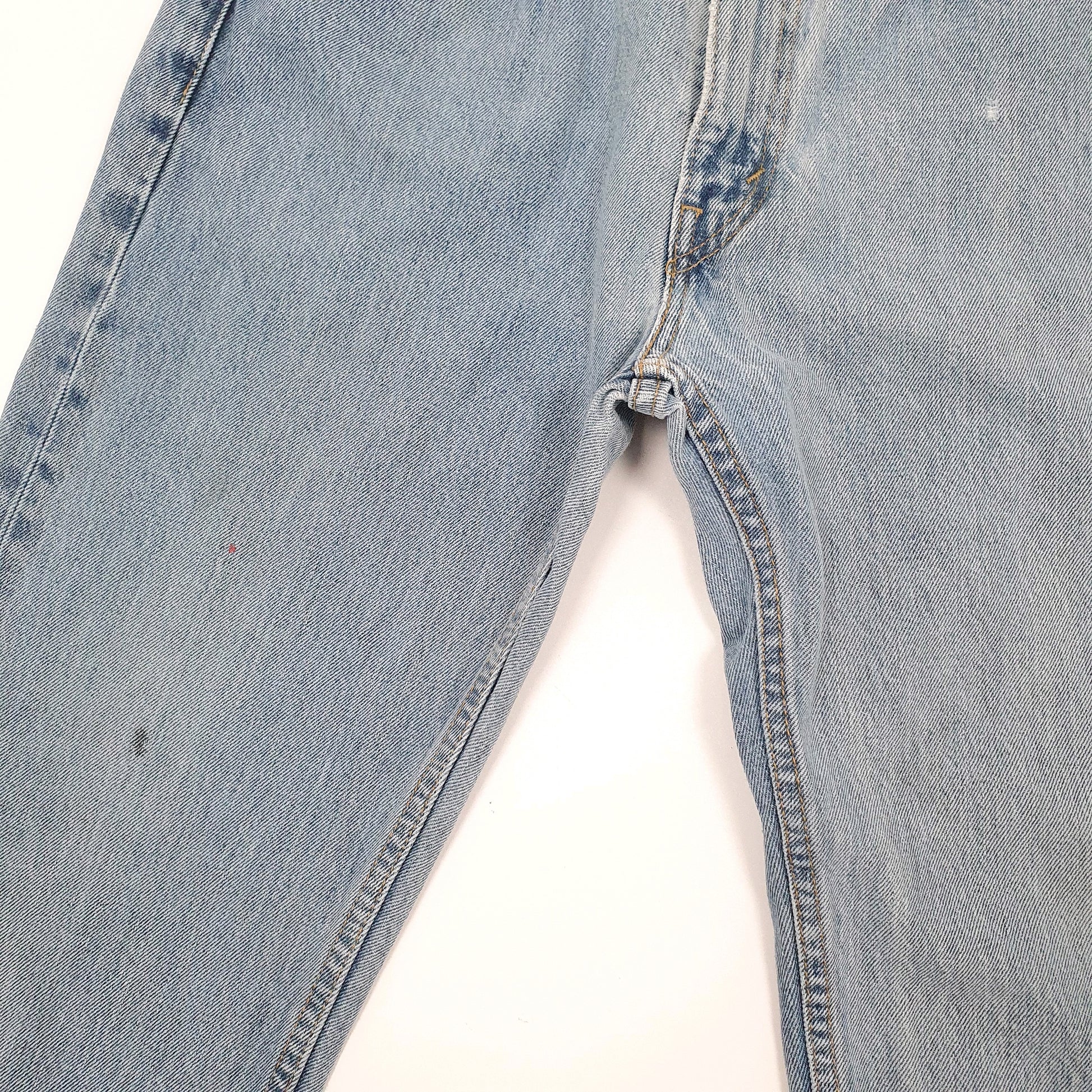 Levis 505 Regular Fit Jeans W32 L34 Blue