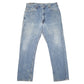 Mens Blue Levis  505 JeansW38 L32