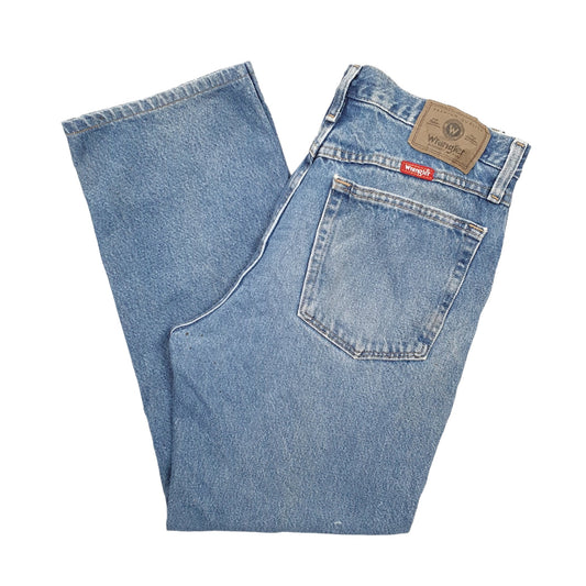 Wrangler Regular Straight Fit Jeans W32 L27 Blue
