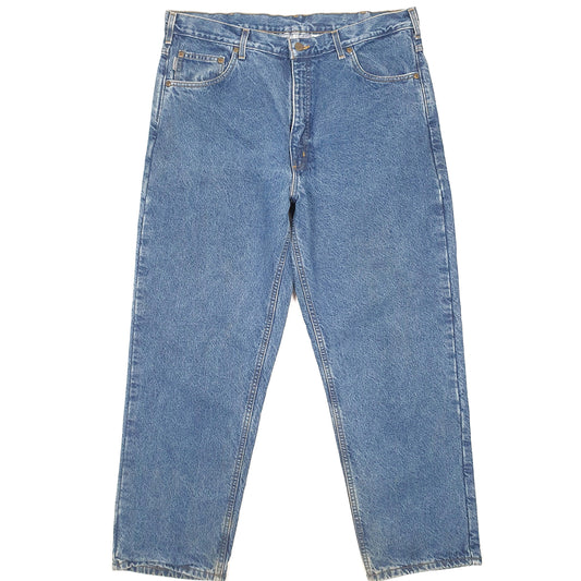 Carhartt Casual Regular Fit Lined Jeans W38 L30 Blue