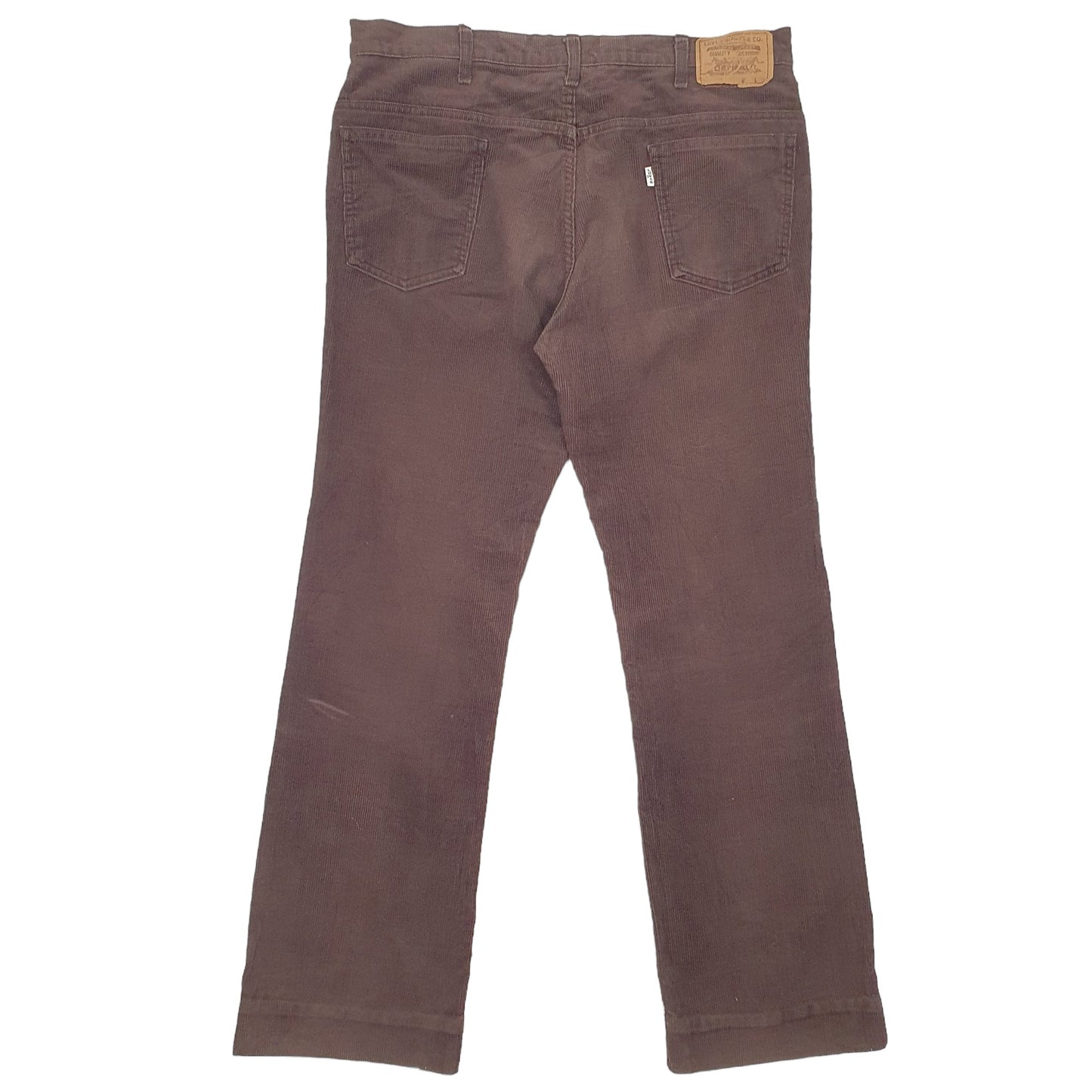 Mens Brown Levis 617 Corduroy Trousers
