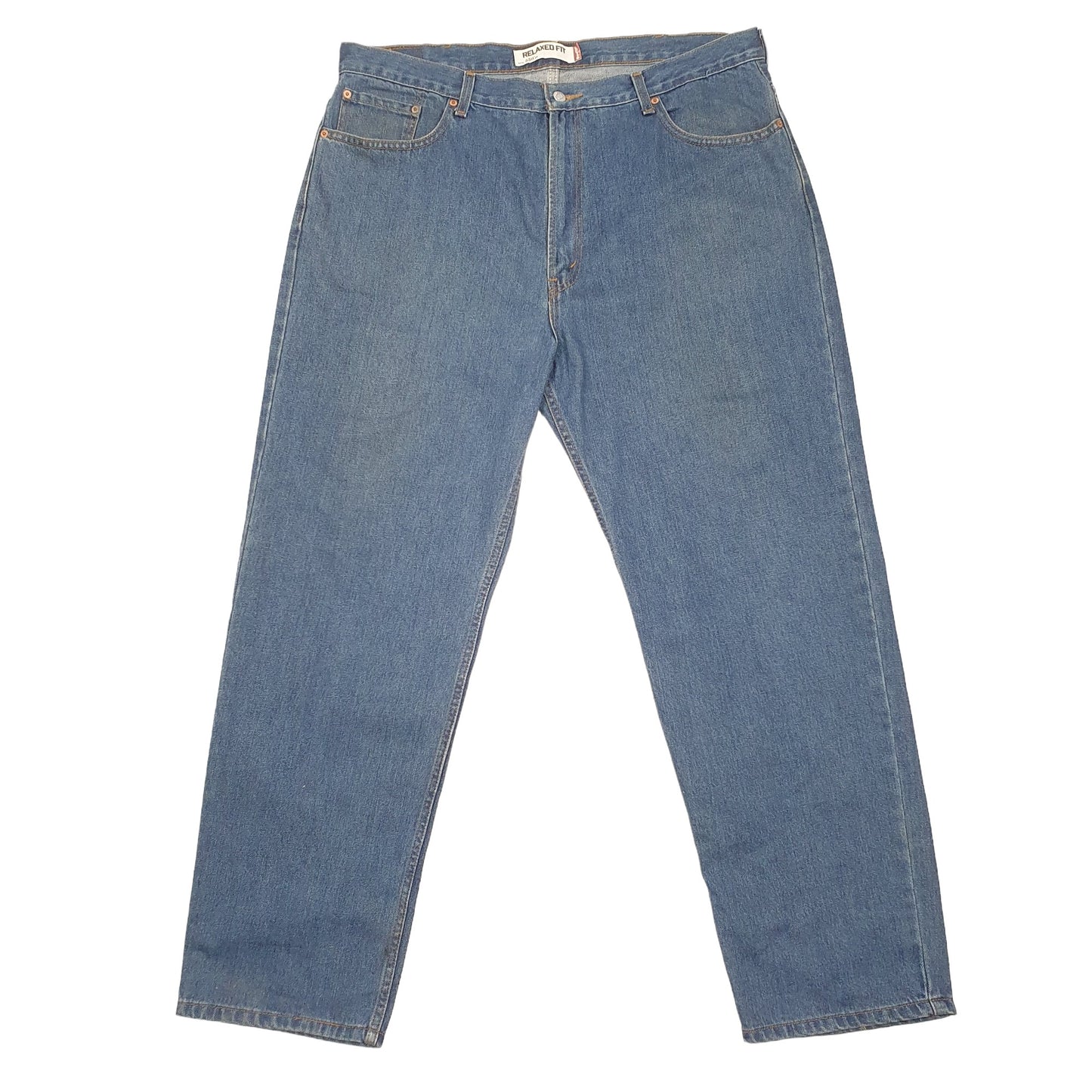 Levis 550 Relaxed Fit Jeans W42 L32 Blue