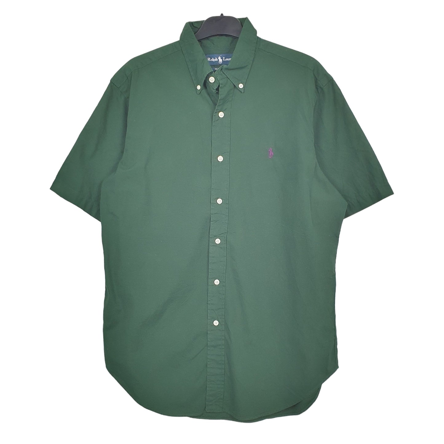 Mens Green Ralph Lauren  Short Sleeve Shirt