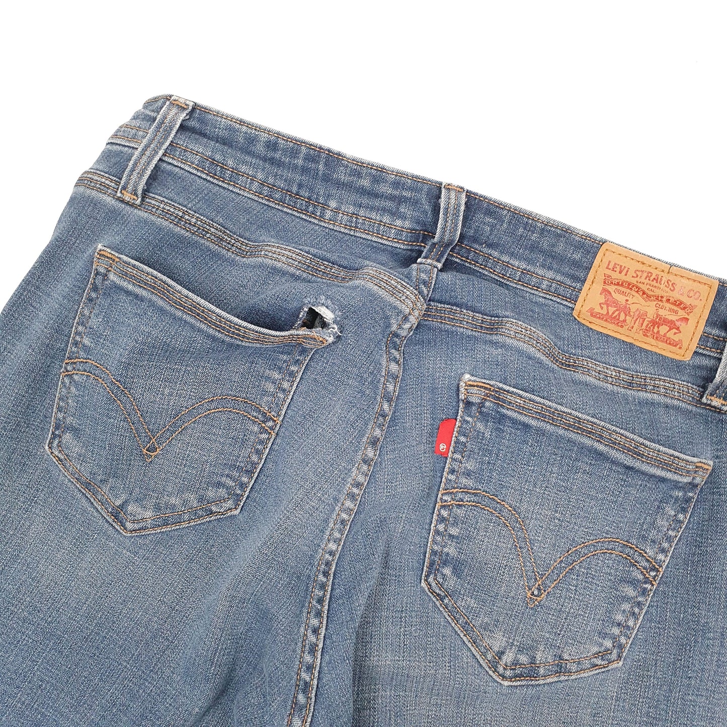Levis 529 Bootcut Fit Jeans UK12 Blue