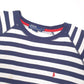 Mens Navy Polo Ralph Lauren Striped Crewneck Jumper