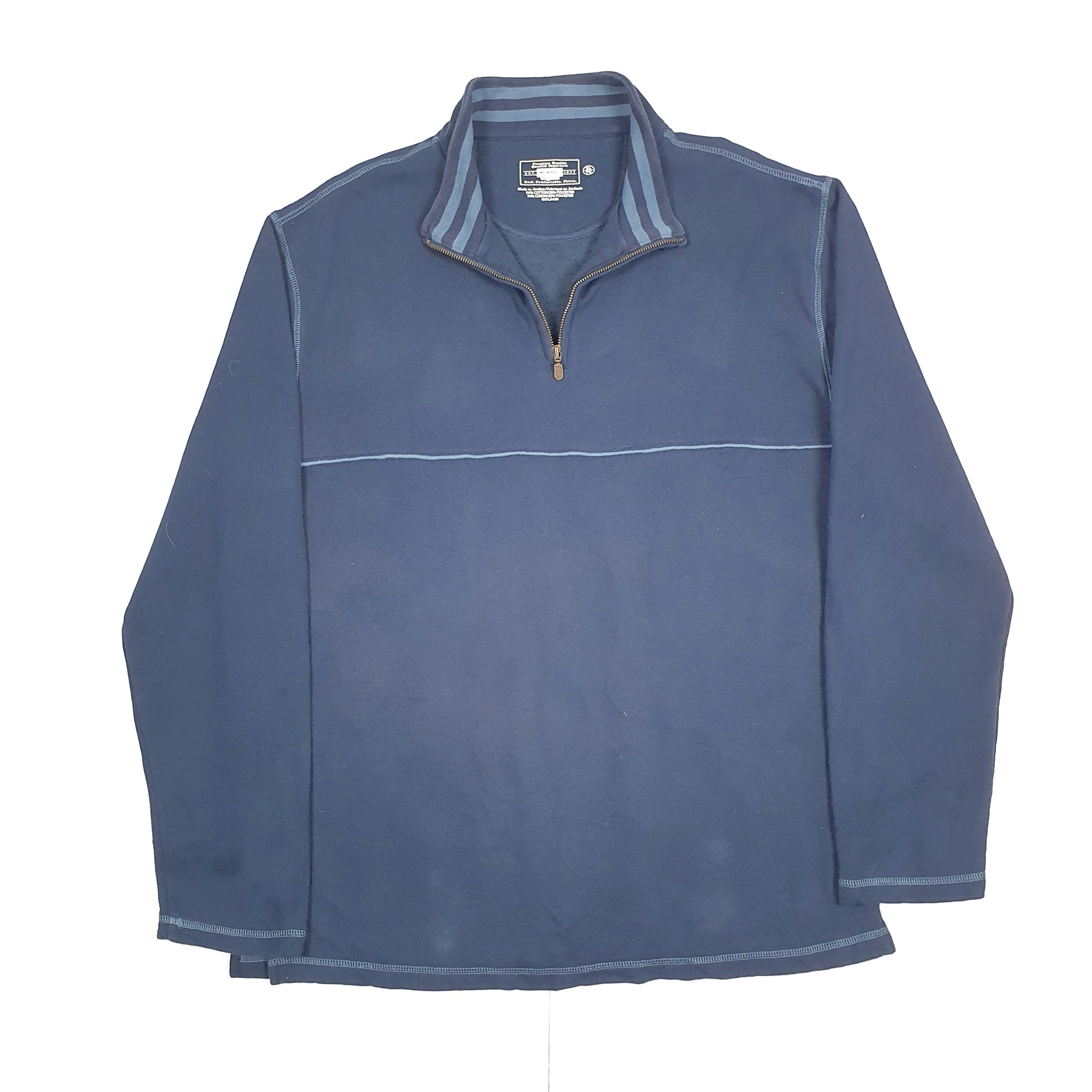 Wrangler Quarter Zip XL Navy