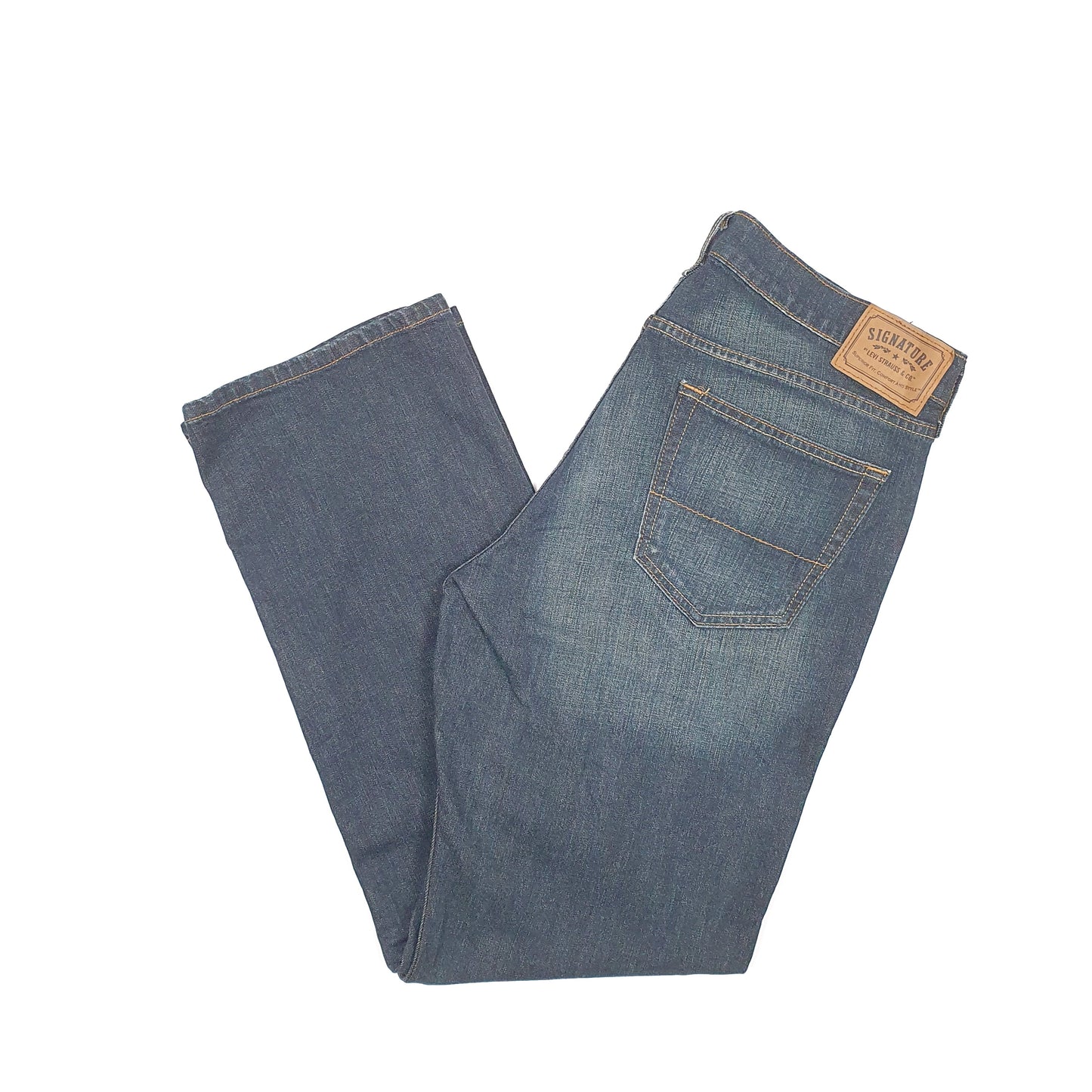 Levis Signature Regular Fit Jeans W36 L31 Blue