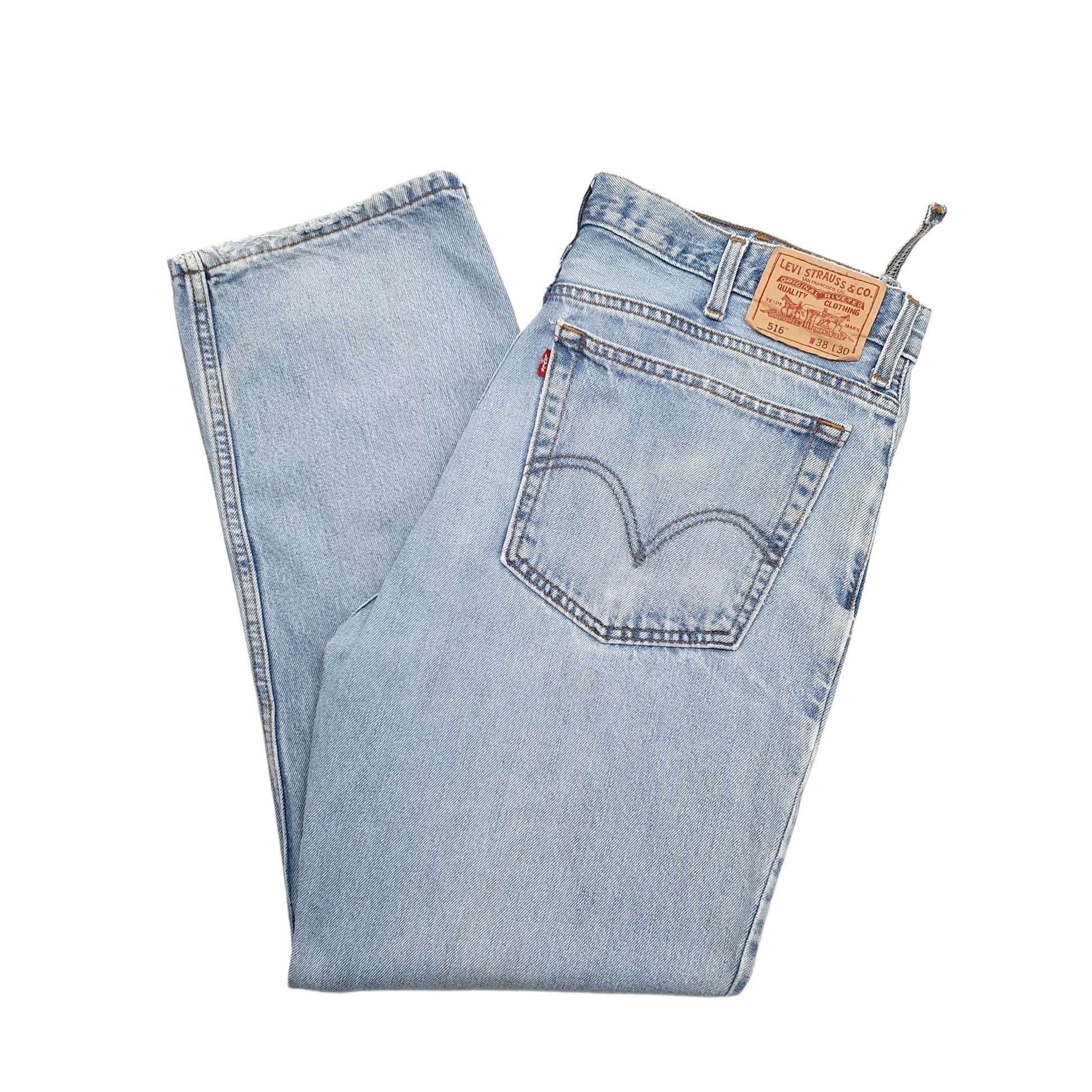 Levis 516 Regular Fit Jeans W38 L30 Blue