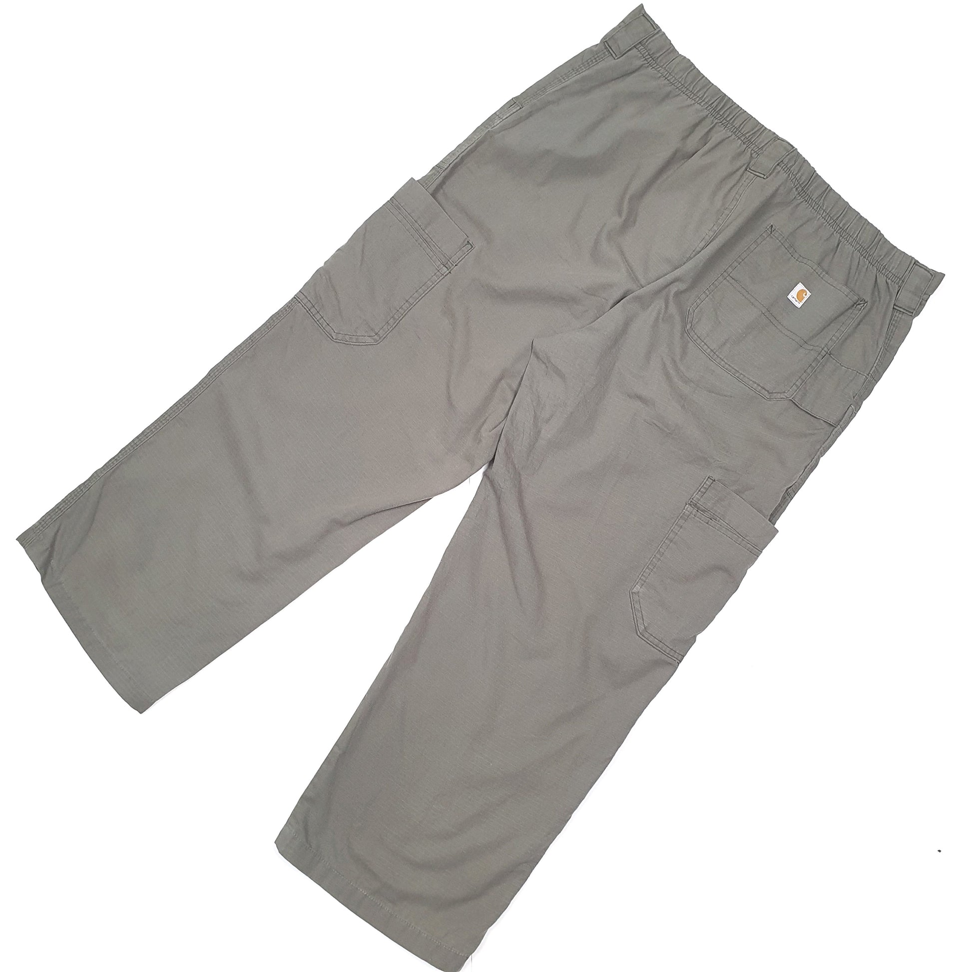 Womens Carhartt Lightweight Green Cargo Trousers UK18 Green