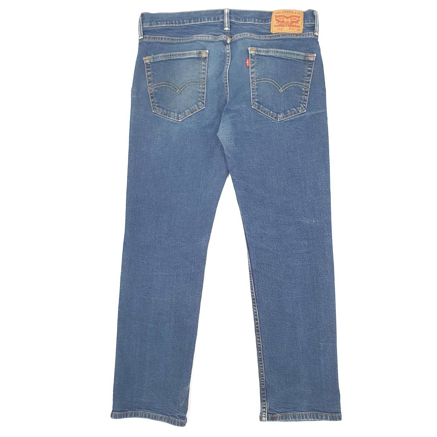 Levis 514 Straight Fit Jeans W34 L30 Blue