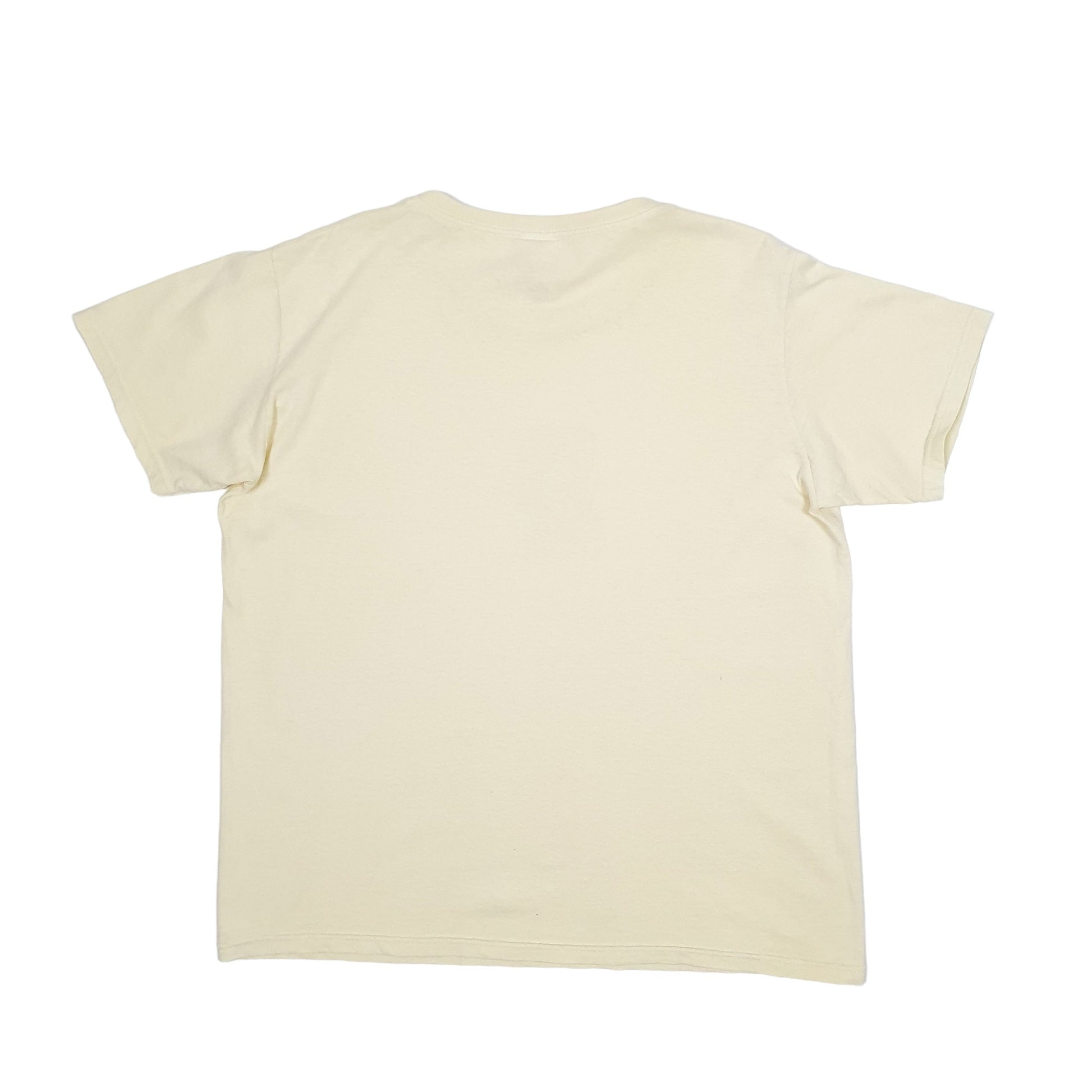 Mens Yellow Columbia Sportswear  Short Sleeve T Shirt