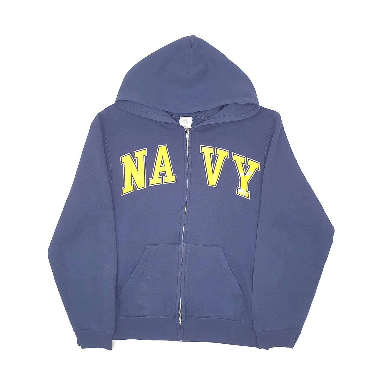 Mens Navy Soffe Navy Military Full Zip Jumper