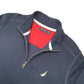 Nautica Quarter Zip L Navy