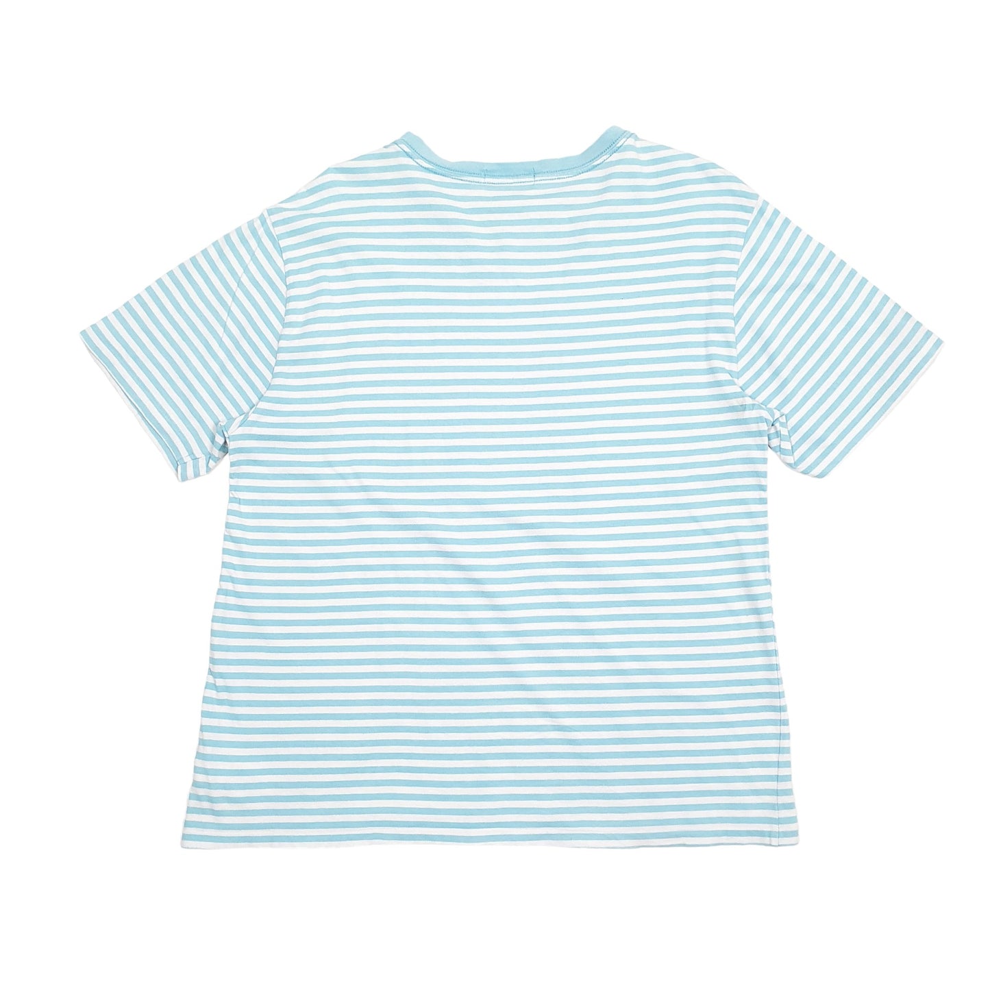 Mens Blue Ralph Lauren Striped Short Sleeve T Shirt