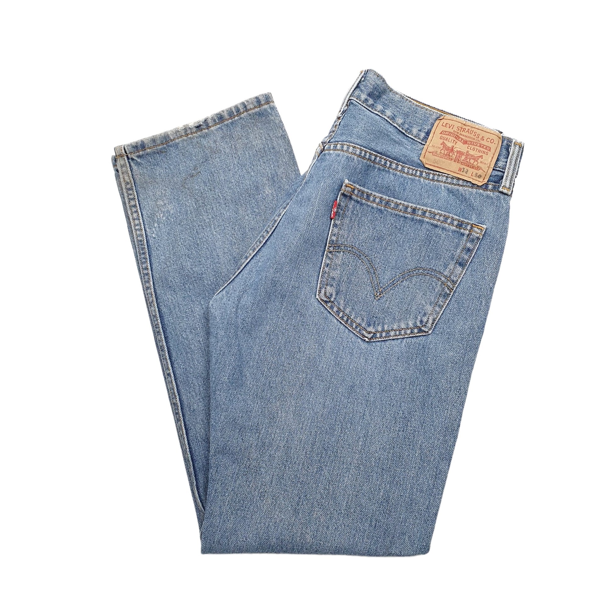 Levis 505 Regular Fit Jeans W32 L30 Blue