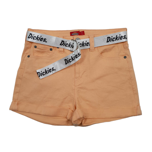 Dickies Orange Denim Jeans Shorts UK18 Orange