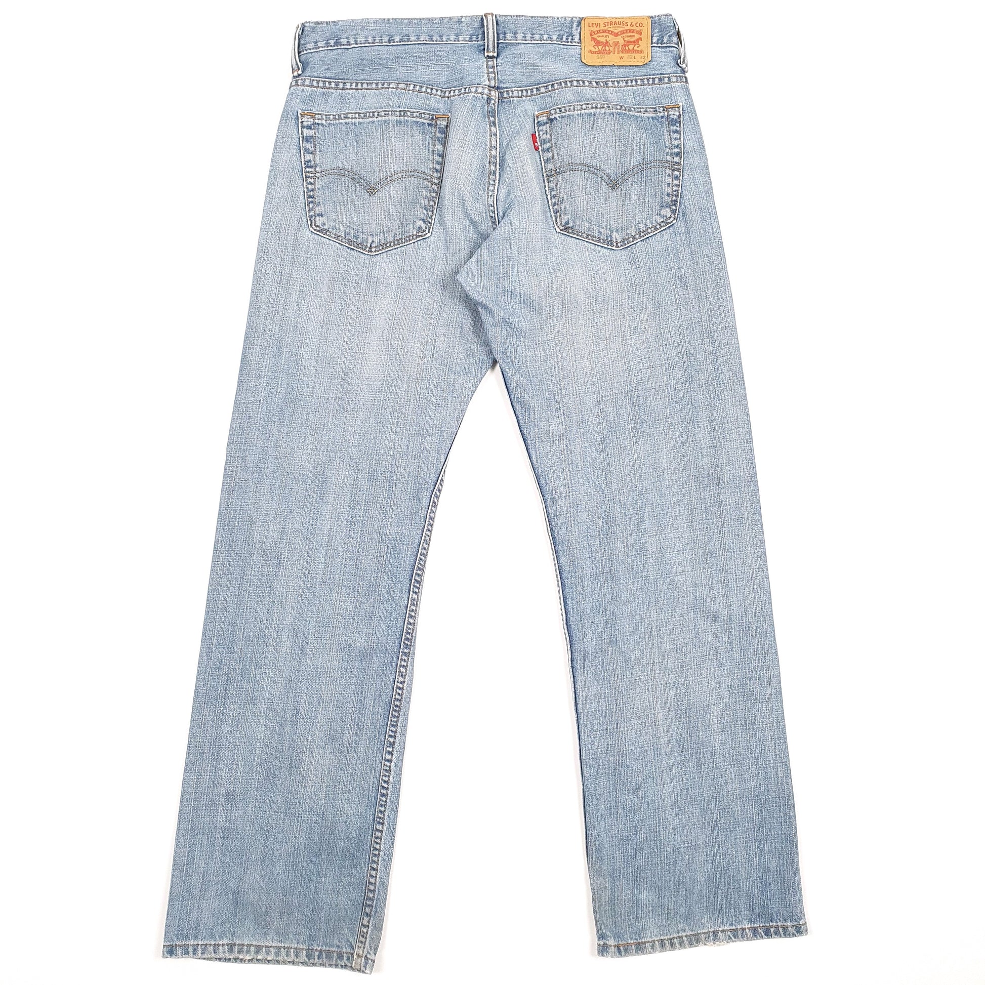 Levis 569 Loose Fit Jeans W34 L30 Blue
