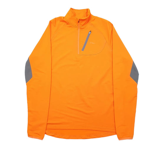Fila Quarter Zip L Orange