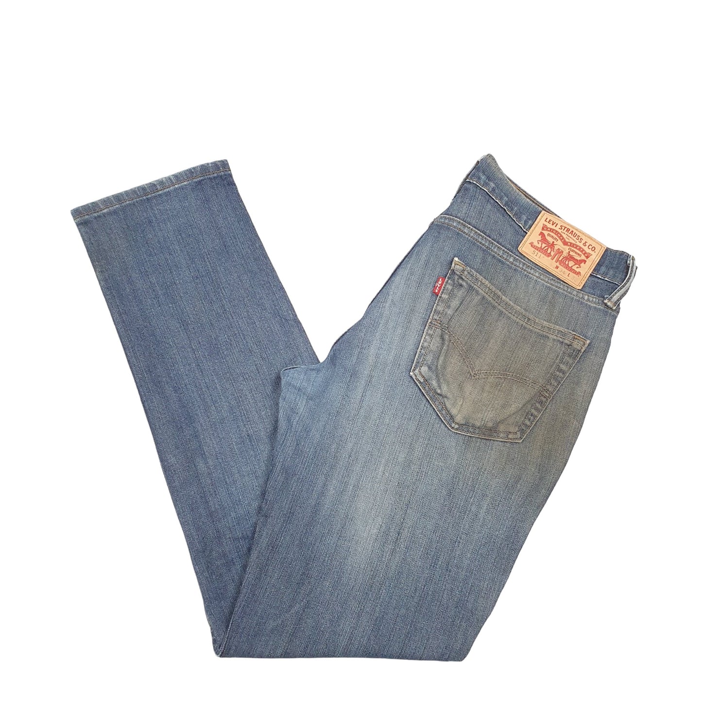 Mens Blue Levis  511 JeansW34 L33