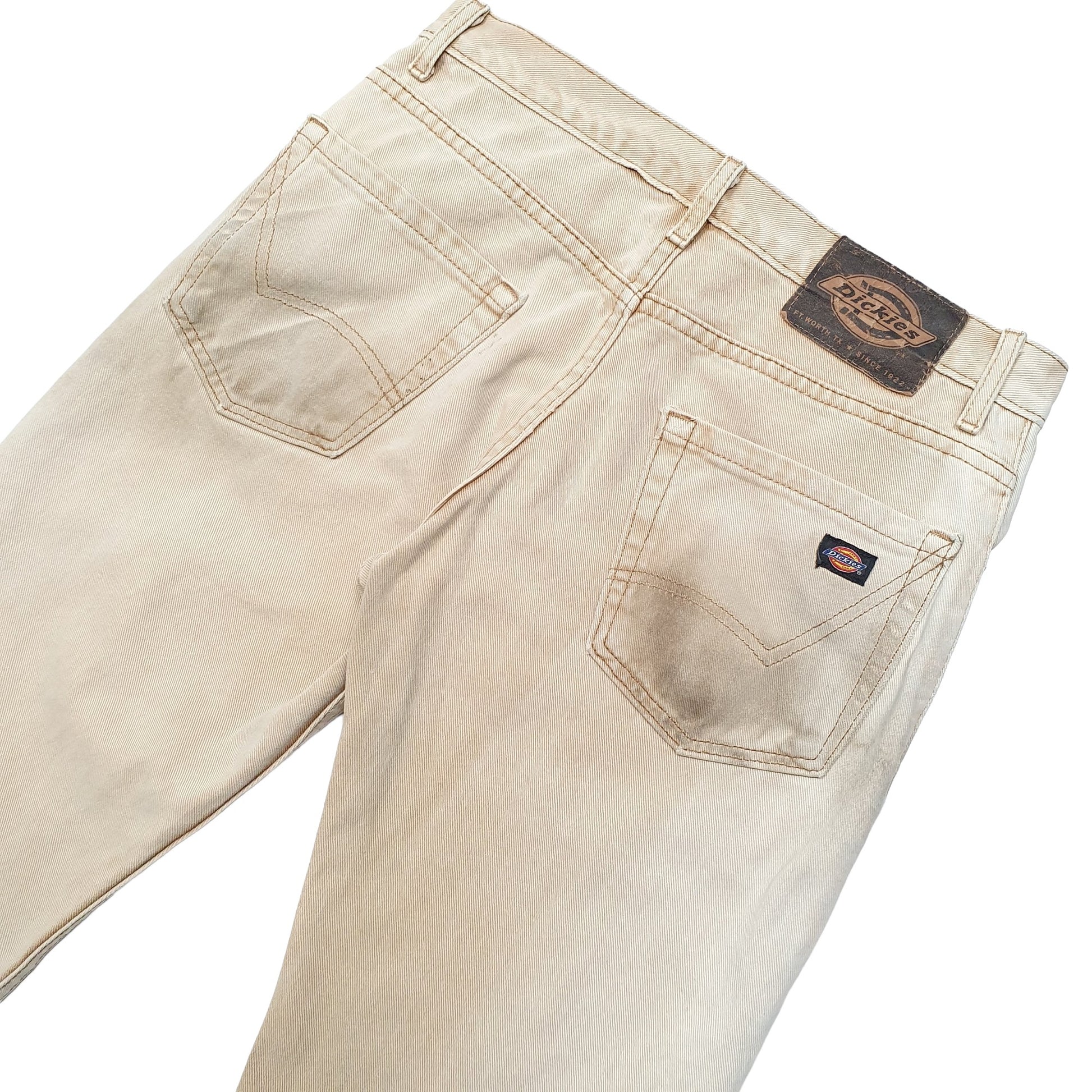Mens Beige Dickies  Carpenter JeansW30 L32