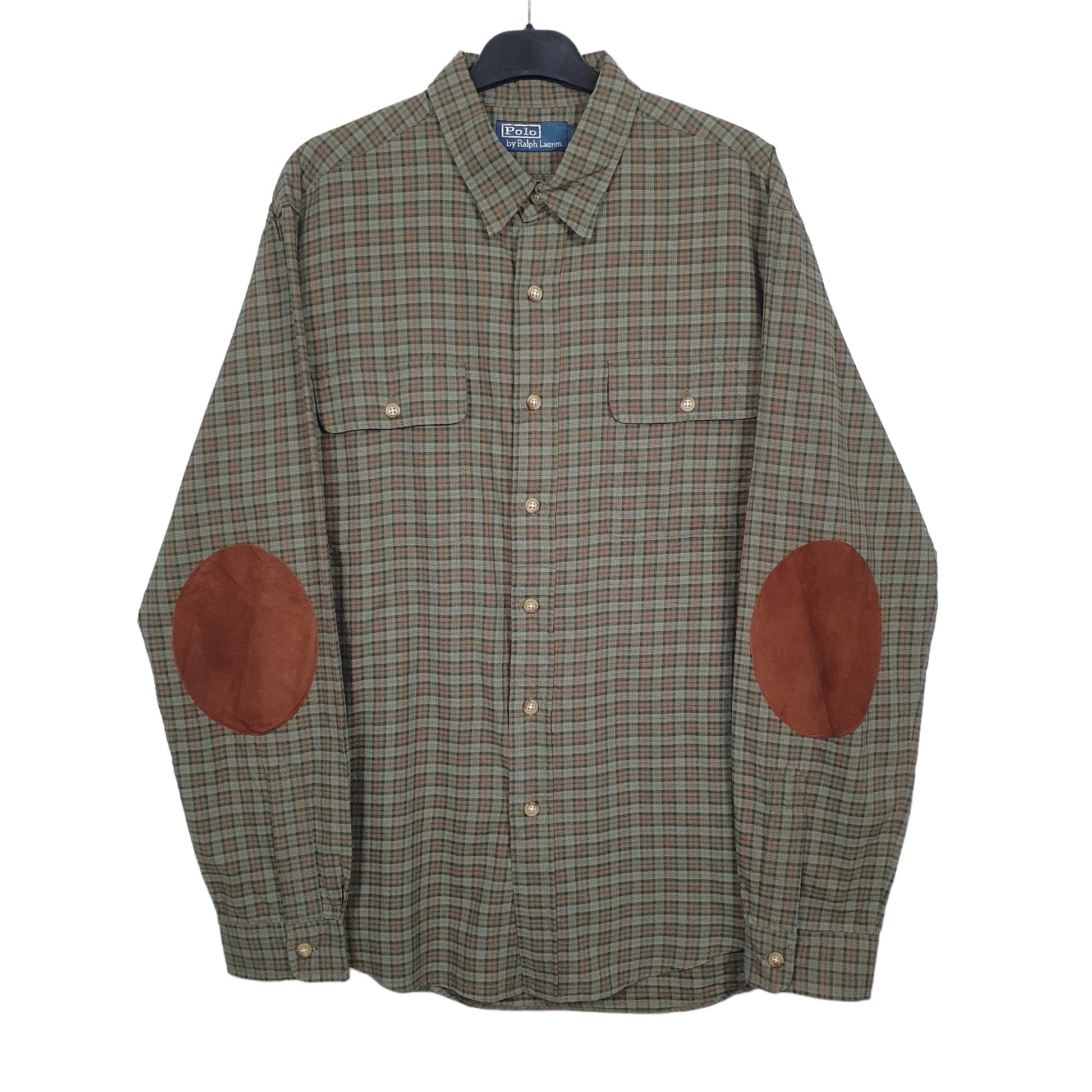 Mens Green Ralph Lauren  Long Sleeve Shirt