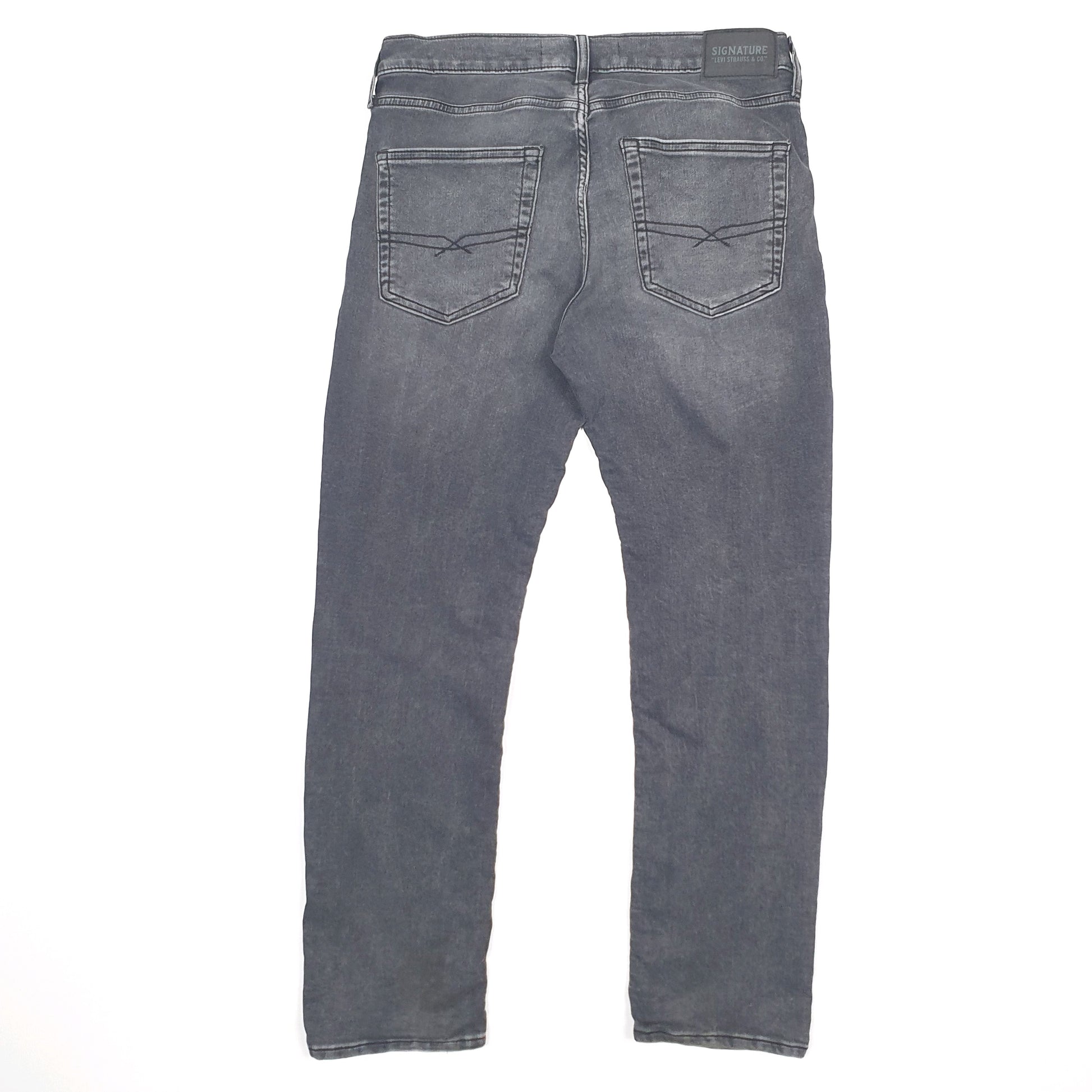 Levis Signature Slim Fit Flex Jeans W36 L30 Grey