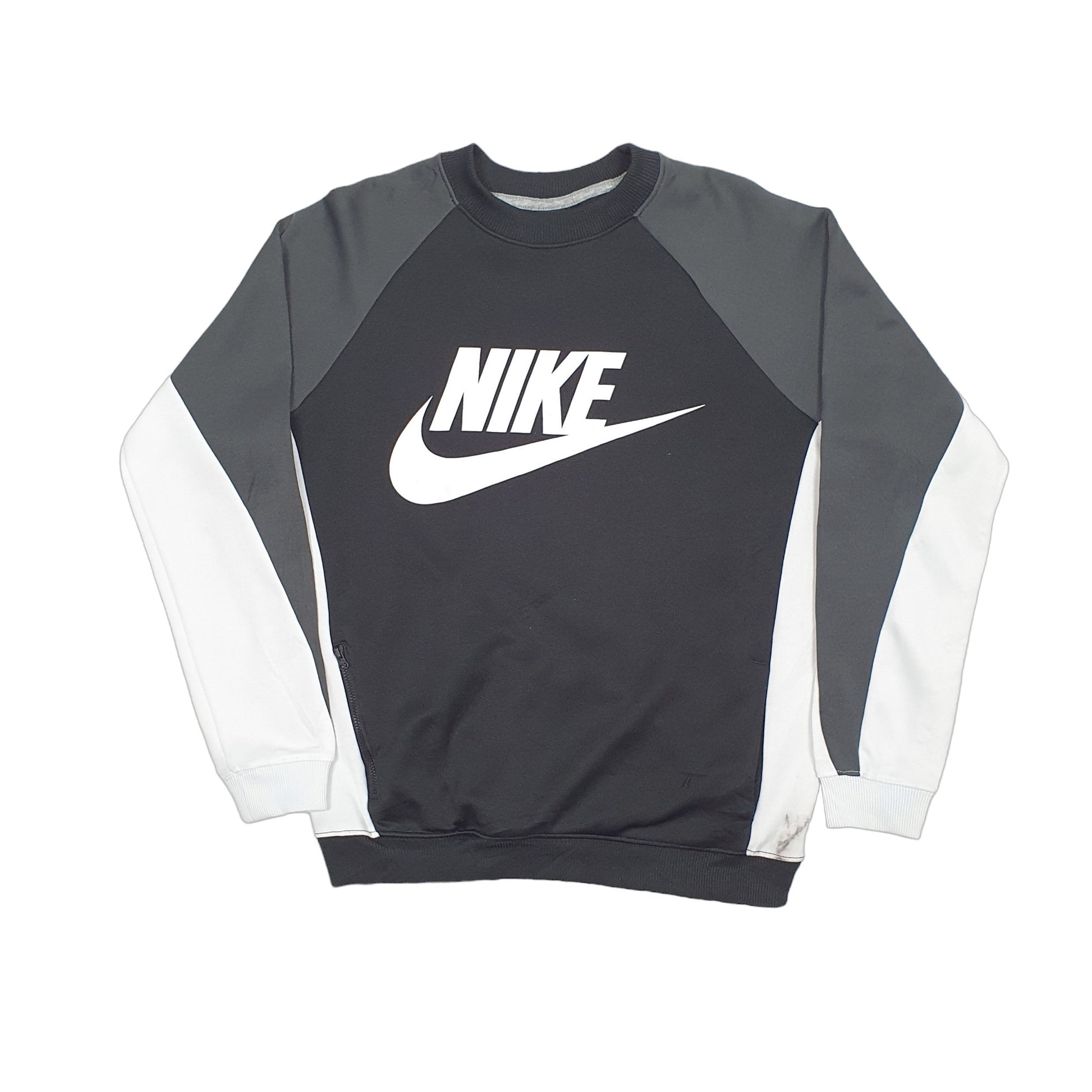 Mens Black Nike Spellout Crewneck Jumper
