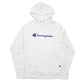 Mens White Champion  Hoodie Jumper