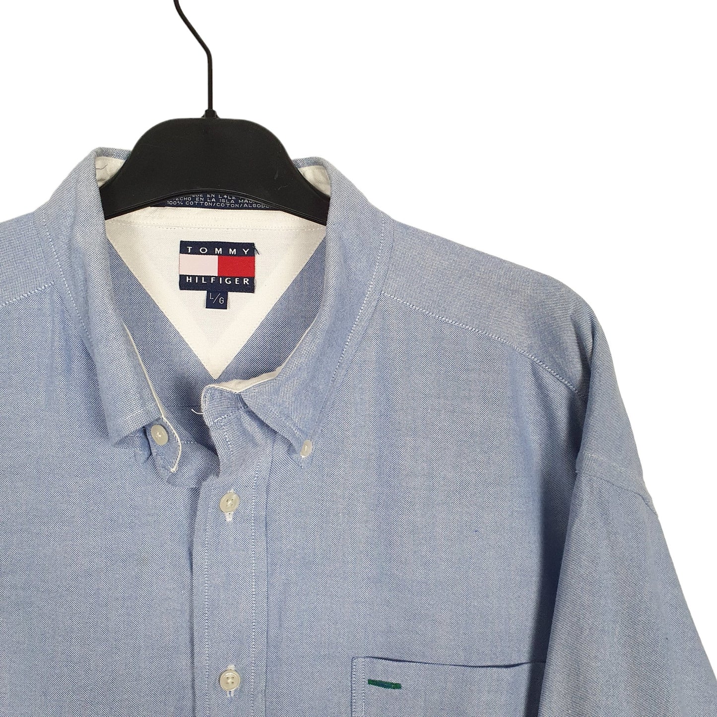Tommy Hilfiger Long Sleeve Regular Fit Shirt Blue