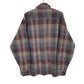 High Sierra Flannel Shacket Long Sleeve Regular Fit Check Wool Shirt Brown