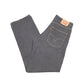 Levis 569 Loose Fit Jeans W34 L35 Black