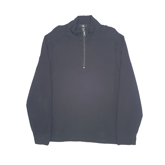 Calvin Klein Activewear Quarter Zip L Black
