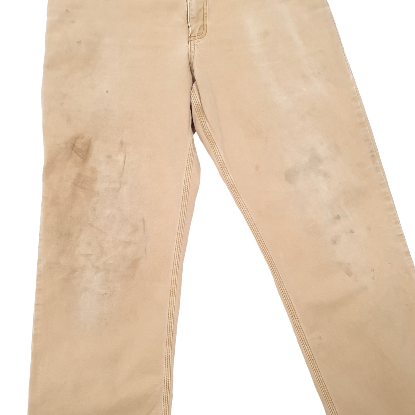 Mens Tan Carhartt  Carpenter Trousers