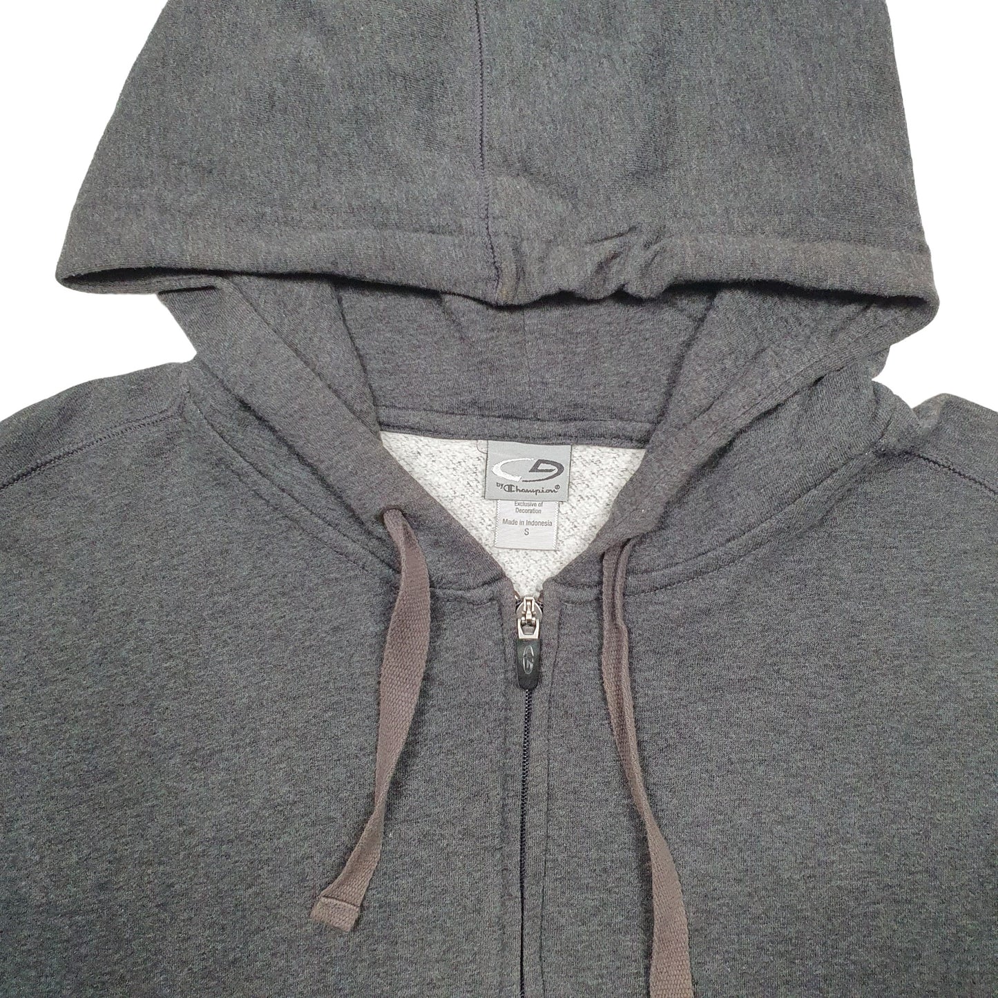 Mens Grey Champion  Hoodie Jumper