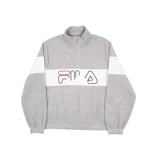 Fila Quarter Zip Fleece S Grey