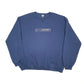 Mens Navy Nike Vintage 2000s Spellout Crewneck Jumper