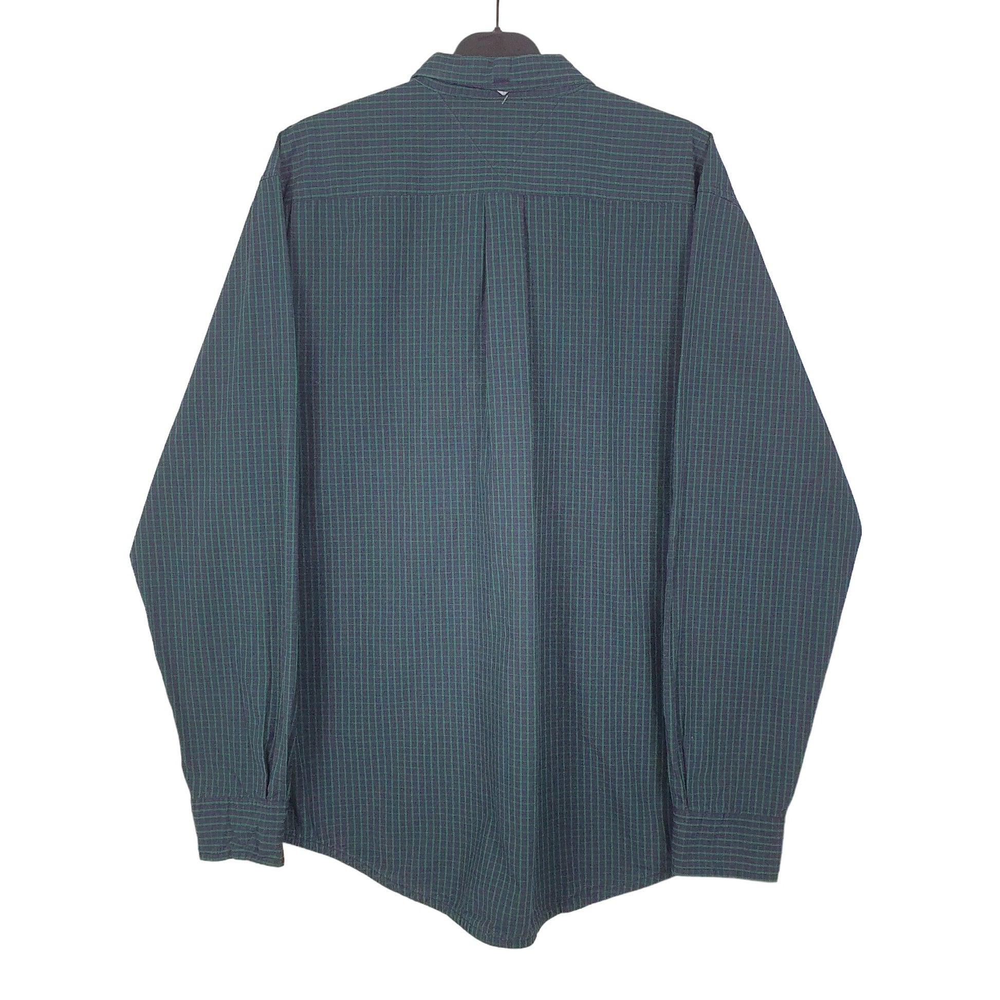 Tommy Hilfiger Long Sleeve Classic Fit Check Shirt Green