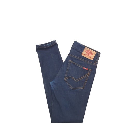 Dickies Slim Slim Fit Jeans UK12/14 Blue