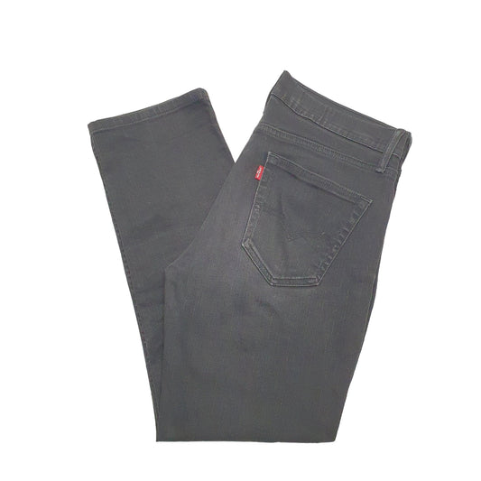 Levis 514 Straight Fit Jeans W34 L29 Black