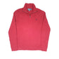 Red Polo Ralph Lauren Quarter Zip Jumper