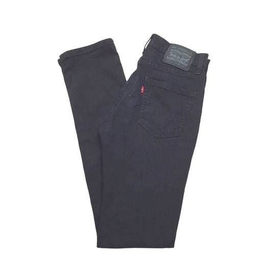 Levis 511 Slim Fit Jeans W29 L34 Black