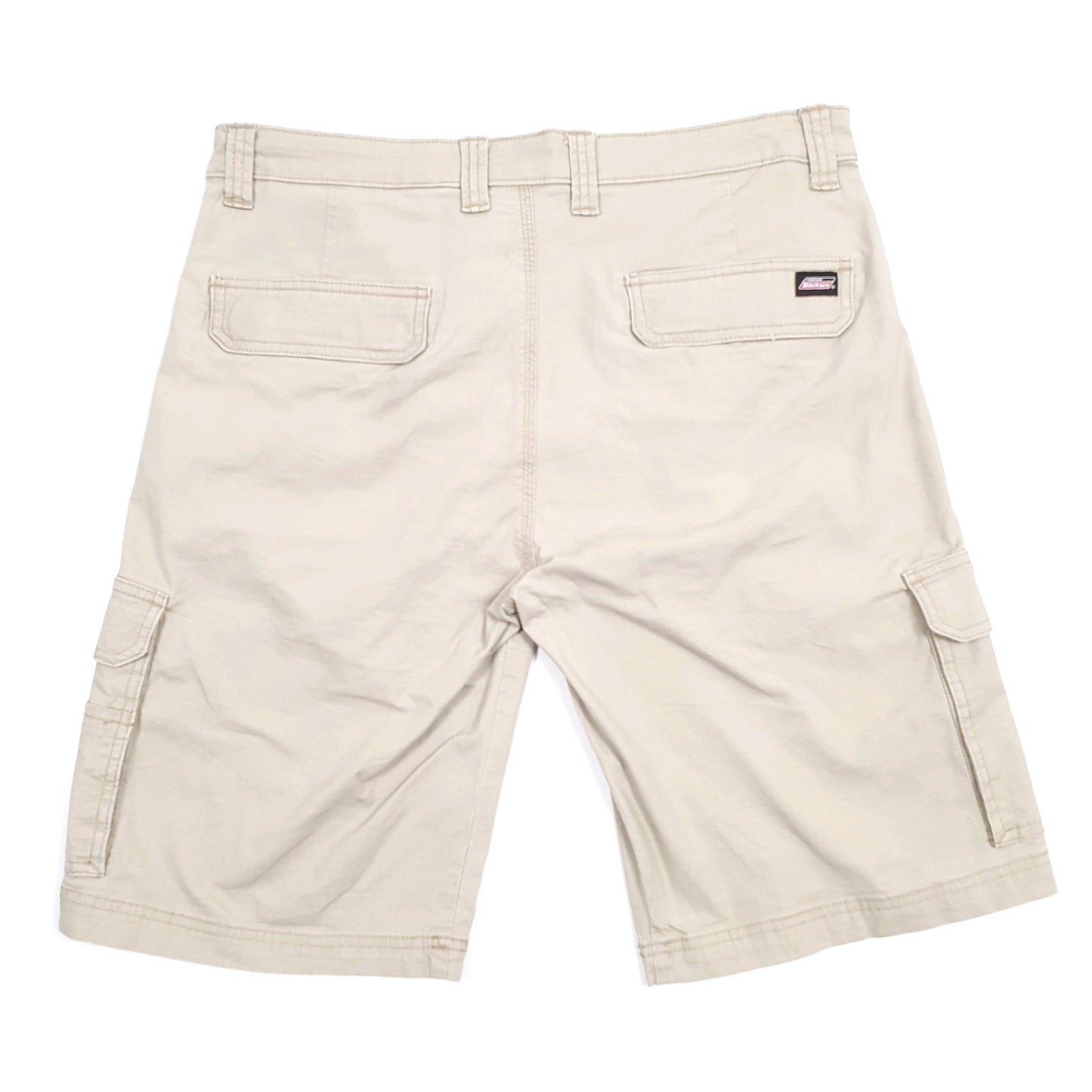 Dickies Beige Cargo Workwear Shorts W34 Beige