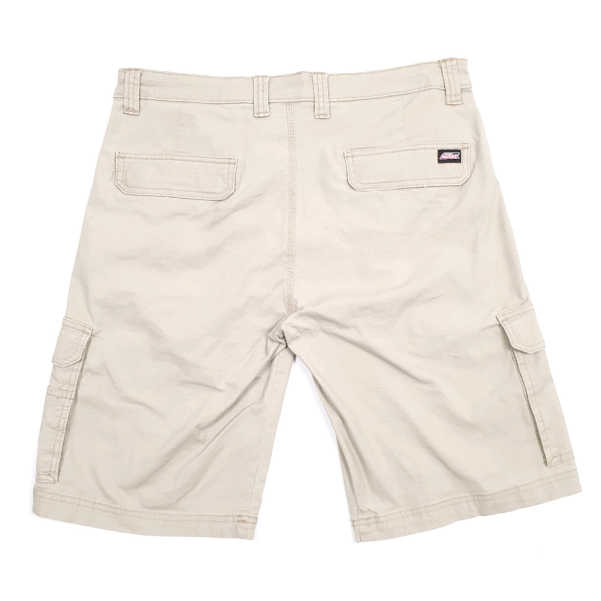 Dickies Beige Cargo Workwear Shorts W34 Beige