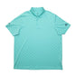 Adidas Golf Fire Ridge Short Sleeve Polyester Polo Shirt Green