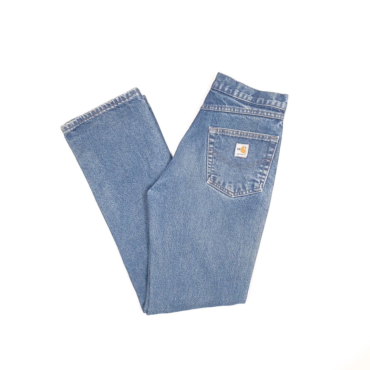 Carhartt Casual Regular Fit Lined Jeans W30 L32 Blue