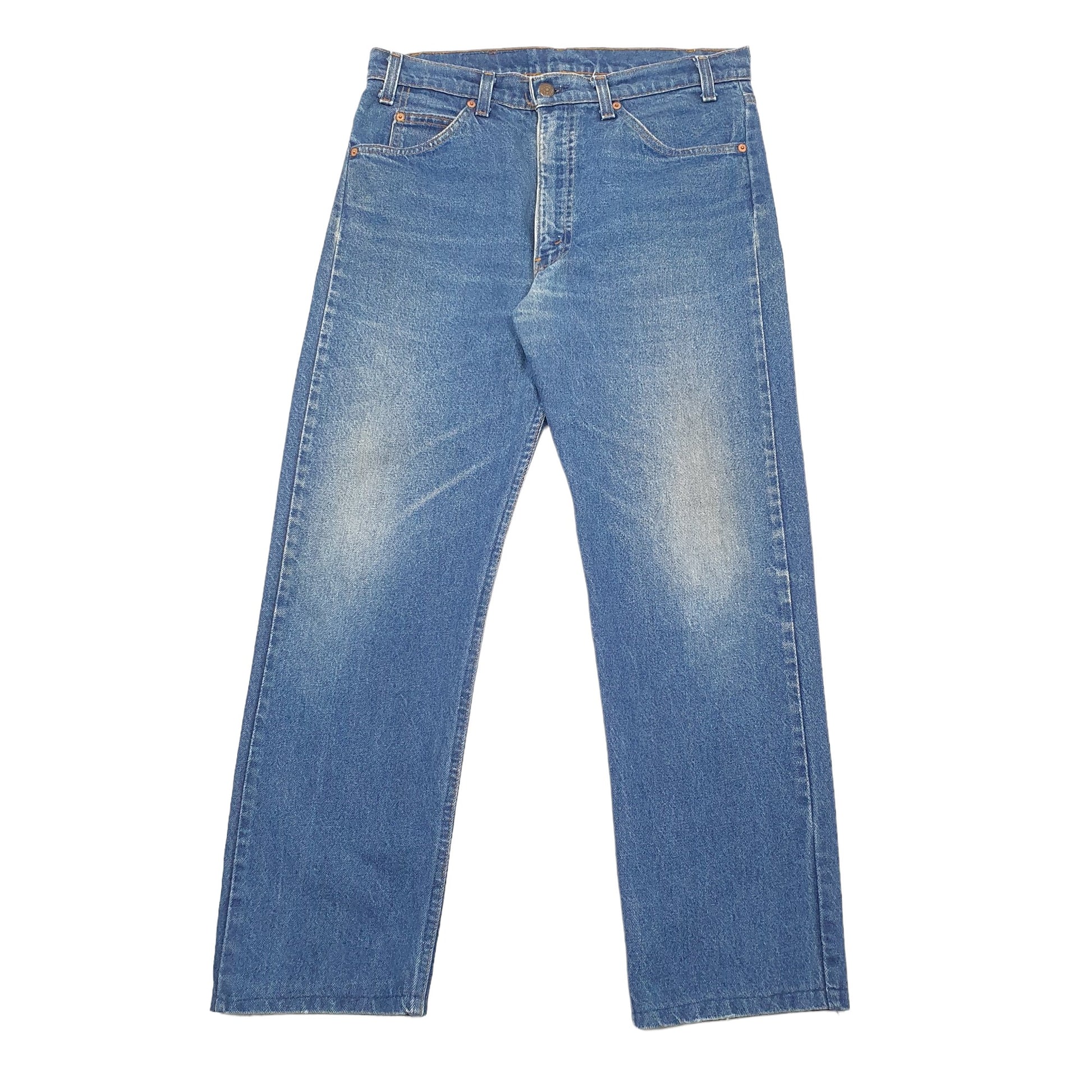 Levis Straight Straight Fit Jeans W33 L29 Blue